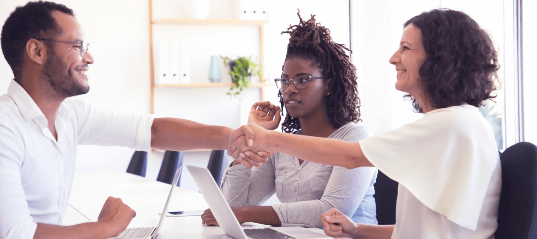 Collaborative workshop environment showing practical learning approach