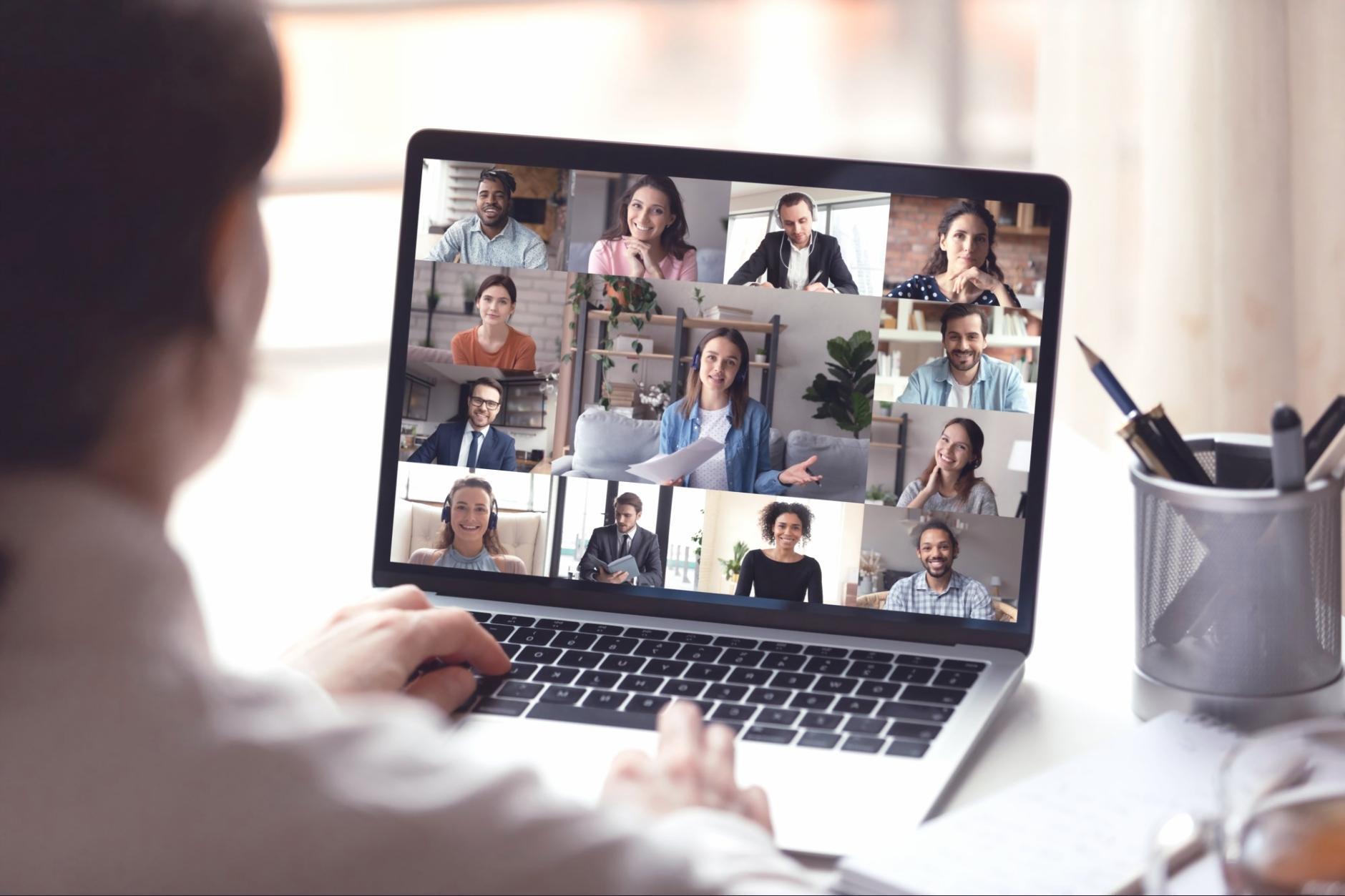 Collaborative learning session with diverse participants